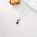 Cute Cat Pendant Necklace, Animal Sweater Chain, Great Christmas Halloween Thanksgiving Day Gift, New Year's Gift, Valentine's Day Gift