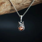 Fashion Amber Cat Necklace Women's Necklace Jewelry Gifts For Ladies For Holiday Party Anniversaries