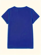 Graphic Print T-shirt, Short Sleeve Crew Neck Casual Top For Summer & Spring, Women'S Clothing