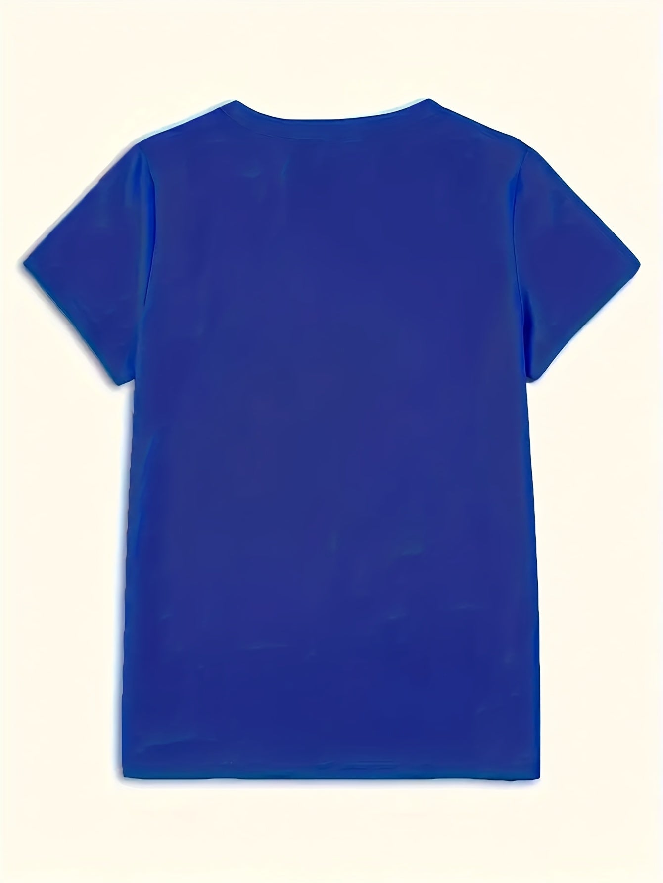 Graphic Print T-shirt, Short Sleeve Crew Neck Casual Top For Summer & Spring, Women'S Clothing