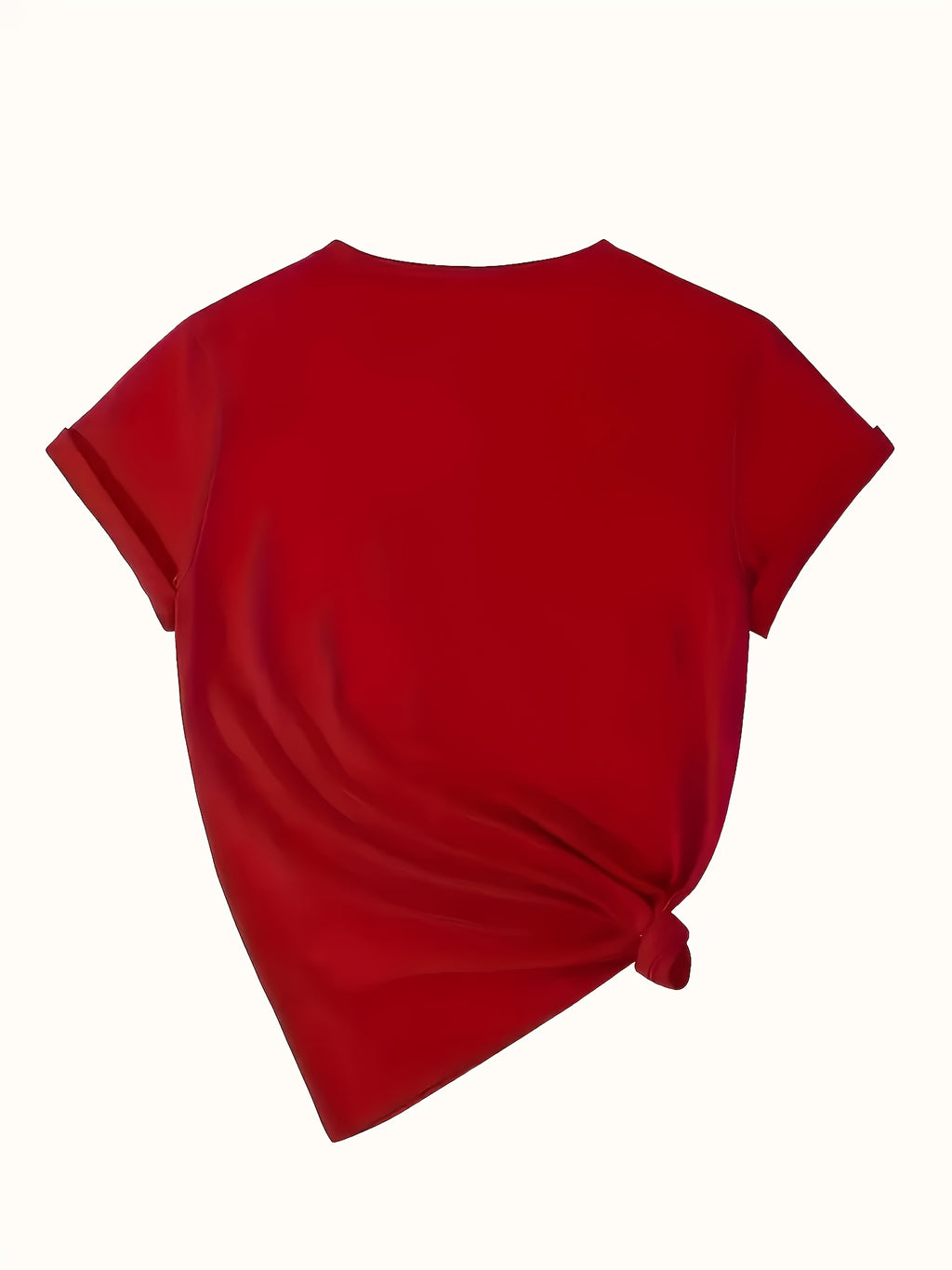 Women's Casual Short Sleeve T-Shirt - Western Cowboy Hat & Leopard Print Design with \