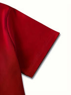 Women's Casual Short Sleeve T-Shirt - Western Cowboy Hat & Leopard Print Design with \