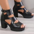 Fashionable High-Heeled Sandals for Women, Crafted with Meticulous Detail, Comfortable And Durable, Versatile And Stylish Design.