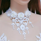 Stylish Sweet Floral Lace Choker