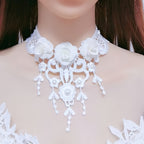 Stylish Sweet Floral Lace Choker